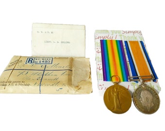 Eine Sammlung von Medaillen eines Leutnants und Kriegsgefangenen aus dem Ersten Weltkrieg