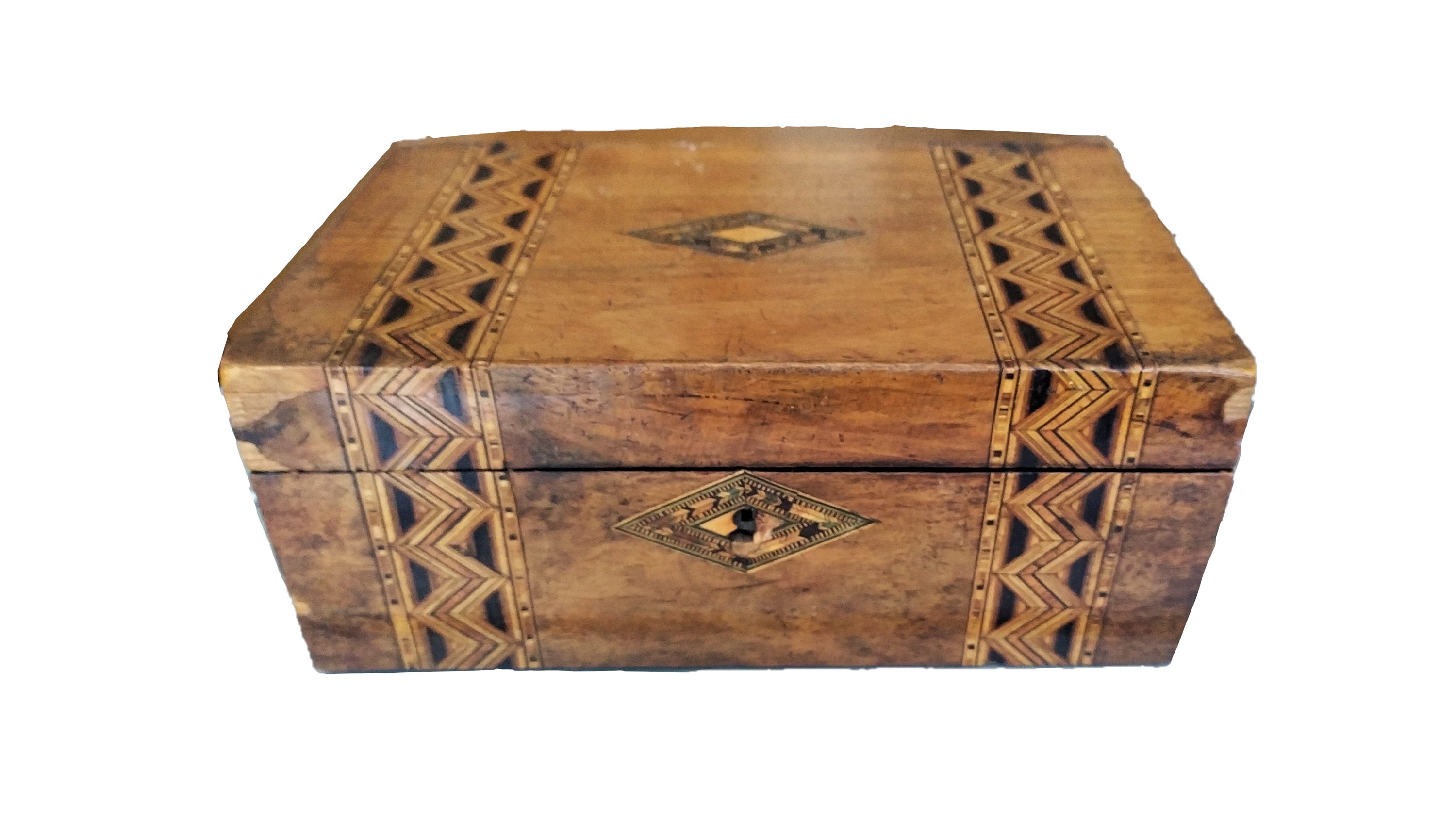 Walnut Burl Stationery Box main image 1
