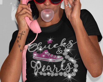 chucks and pearls moletom com capuz