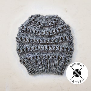 PDF KNITTING PATTERN x The Rainier Beanie Knit Hat Pattern