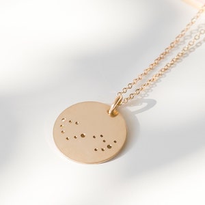 Collier Constellation Scorpion / Collier Zodiaque / Bijoux Célestes / Cadeau pour elle