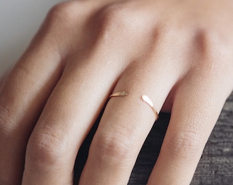 Open Ring | 14K Gold Filled | Spacer Ring | Cuff Ring | Gift For Her