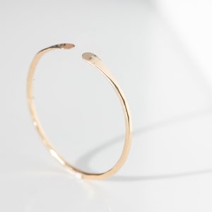 Open Ring 14K Gold Filled Spacer Ring Cuff Ring Gift For Her image 5