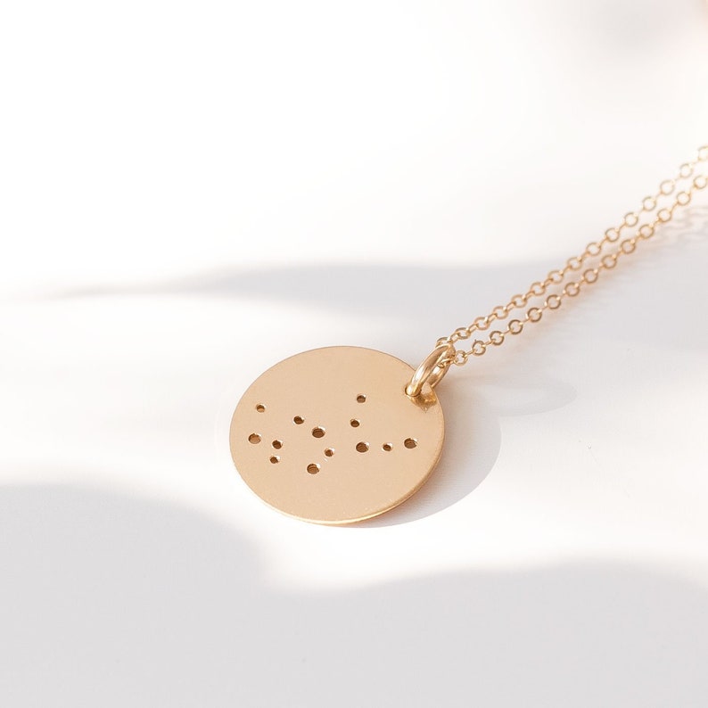 Virgo Constellation Necklace