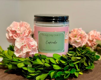 Cupcake All-Natural Soy Wax Candle | Hand-Poured | Small Batches