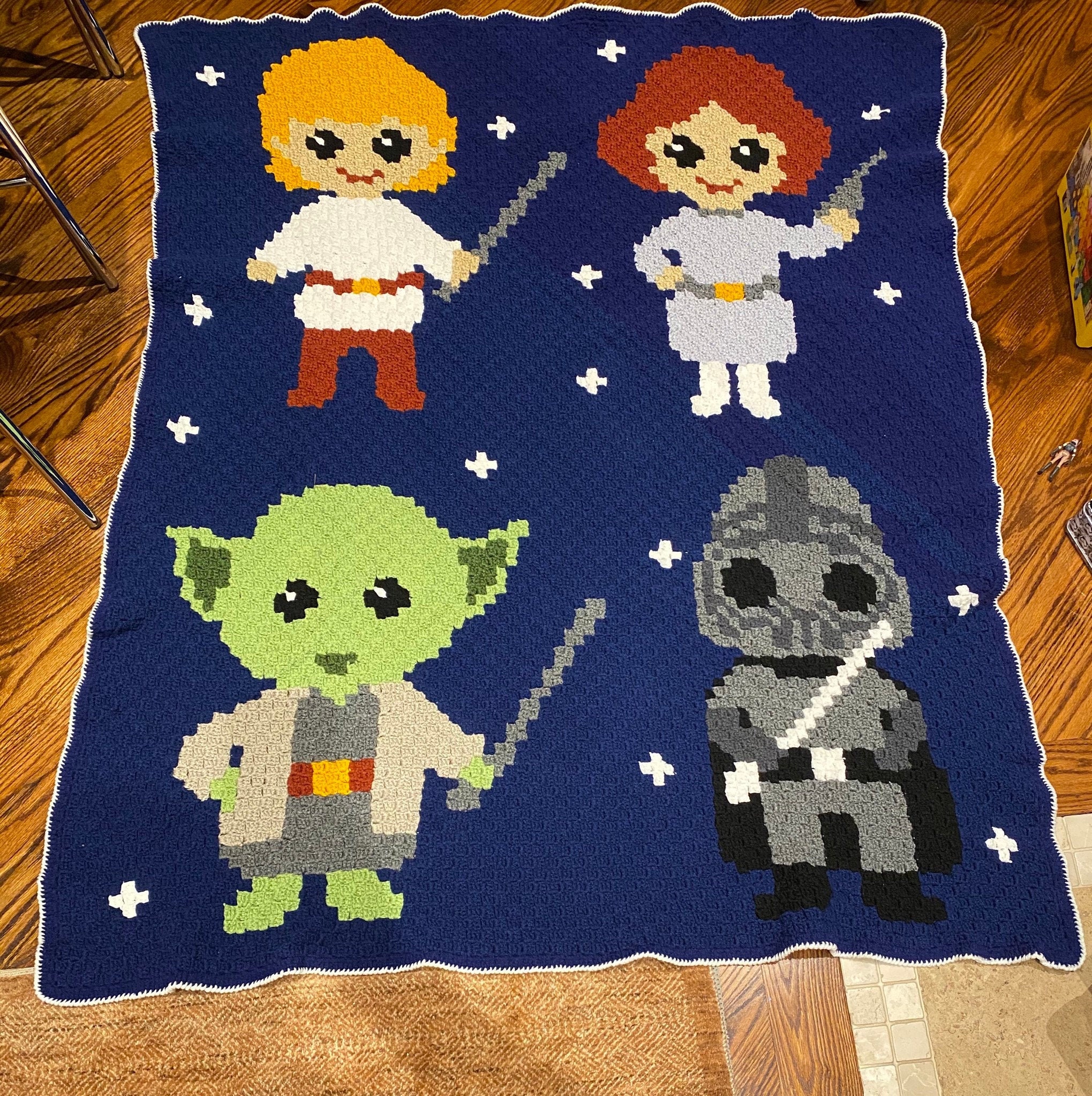 Mini C2C Star Wars Crochet Pattern Corner to Corner C2C Crochet Blanket C2C Graphgan Pattern C2C Written Pattern C2C Graphs Etsy Canada