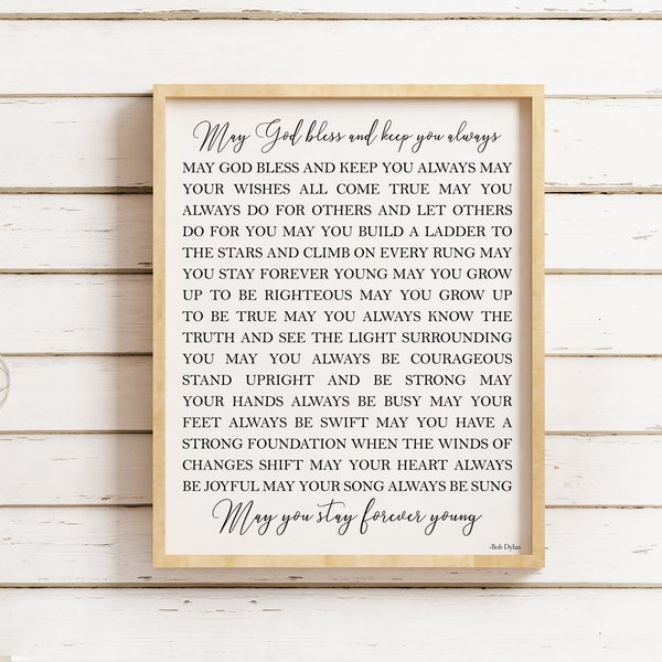 Forever Young Lyrics - Etsy