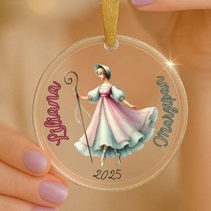 Shepherdess Ornament The Nutcracker Personalized Mirliton Ornament For Marzipan The Nutcracker Keepsake For Granddaughter Shepherd And Flock