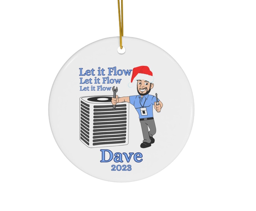 HVAC Ornament, Sto King Stuffers, Hvac Ornament, Hvac Gift, Hvac