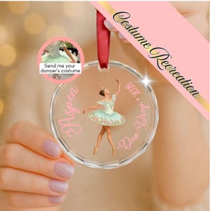 Dew Drop Ornament, Sugar Plum Fairy, Clara, Nutcracker, Mirliton, Bon Bon, Polichinelle, Mother Ginger, Fritz, Snow Queen, Waltz of Flowers