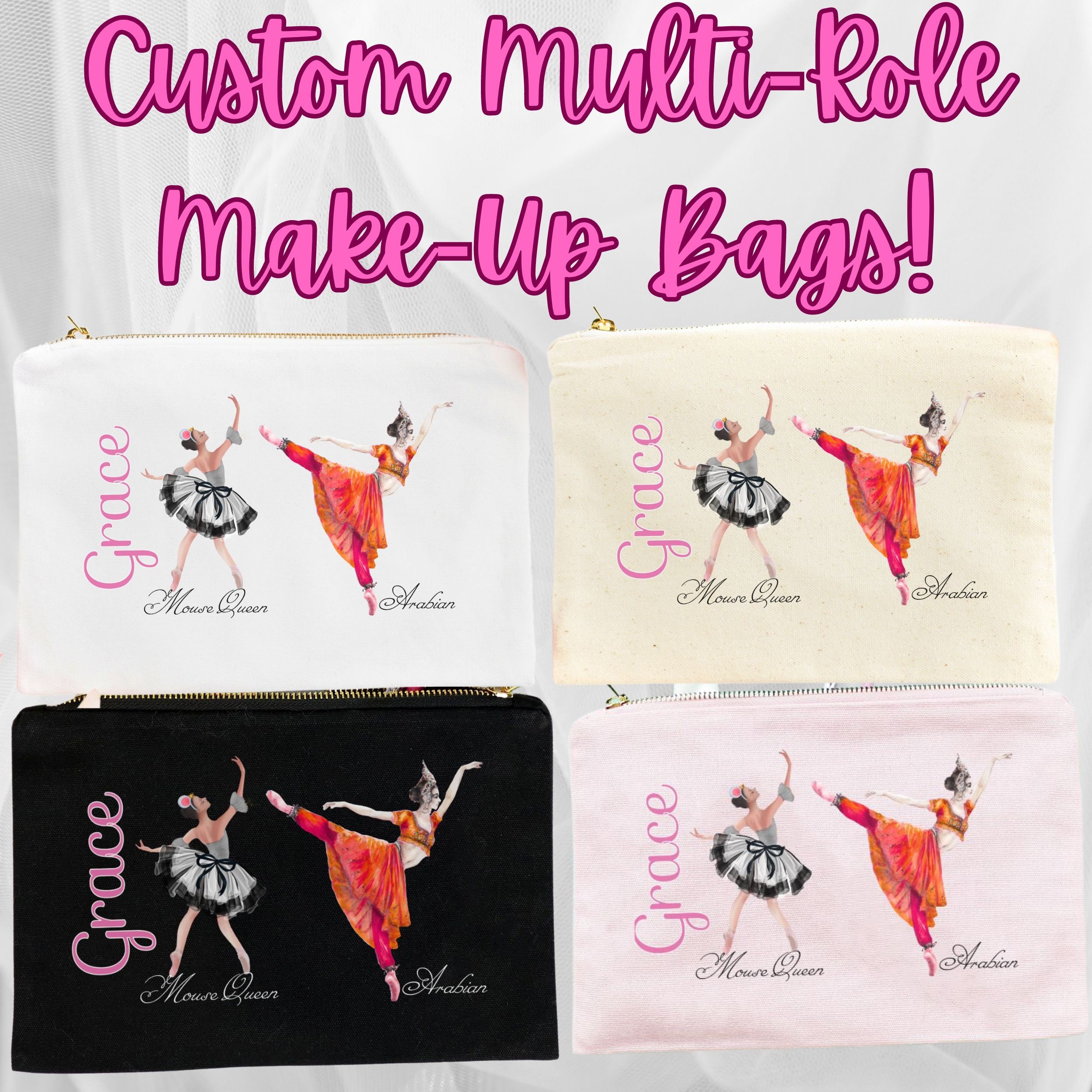 Nutcracker Cosmetic Bag Dew Drop Sugar Plum Fairy Etsy