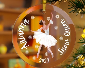 Snow Queen Ornament, Dew Drop, Sugar Plum Fairy, Nutcracker Ornament, Ballet Dancer Christmas Eve Box, Stocking Filler, Keepsake Vintage