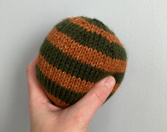 Squishies - Soft Hand Knitted Ball - Soft Knit Toy for Babies or Kids