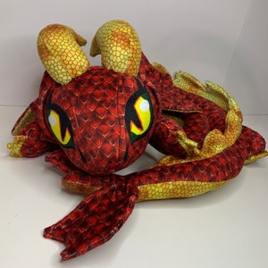 Plush Neck Dragon, Ember