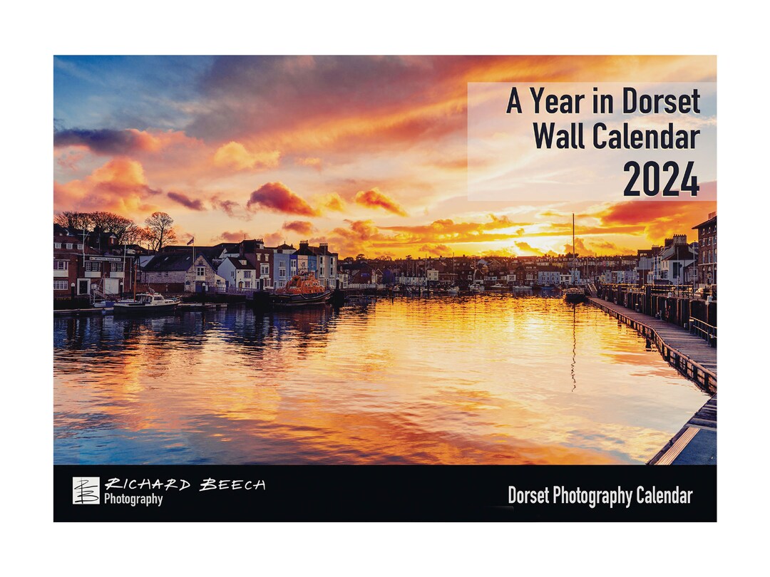 2024 Dorset Calendar Featuring Landscape Photography of the Etsy