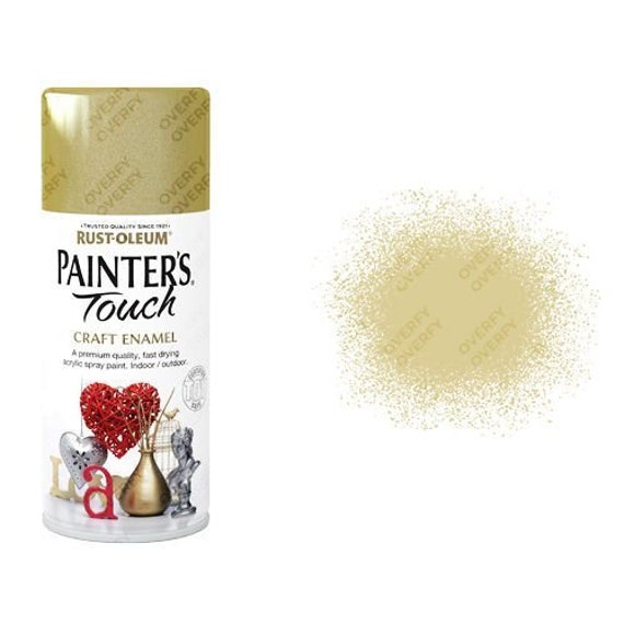 Rustoleum Gold Metallic Spray Paint Painter's Touch Craft Etsy UK