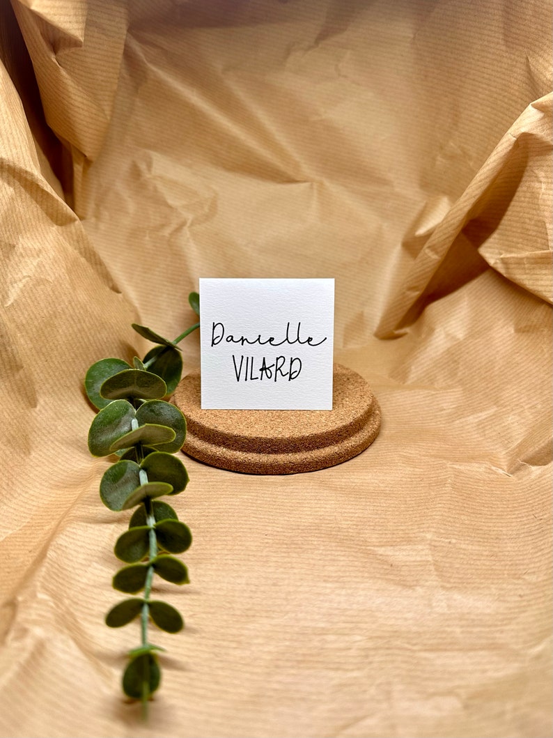 Place Marker Cardboard First Names Handwriting Etsy Australia