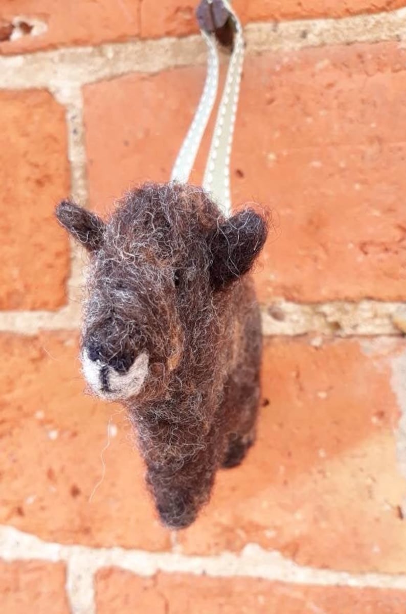 Needle Felt Sheep Decoration Gift for Sheep Lover Easter Etsy