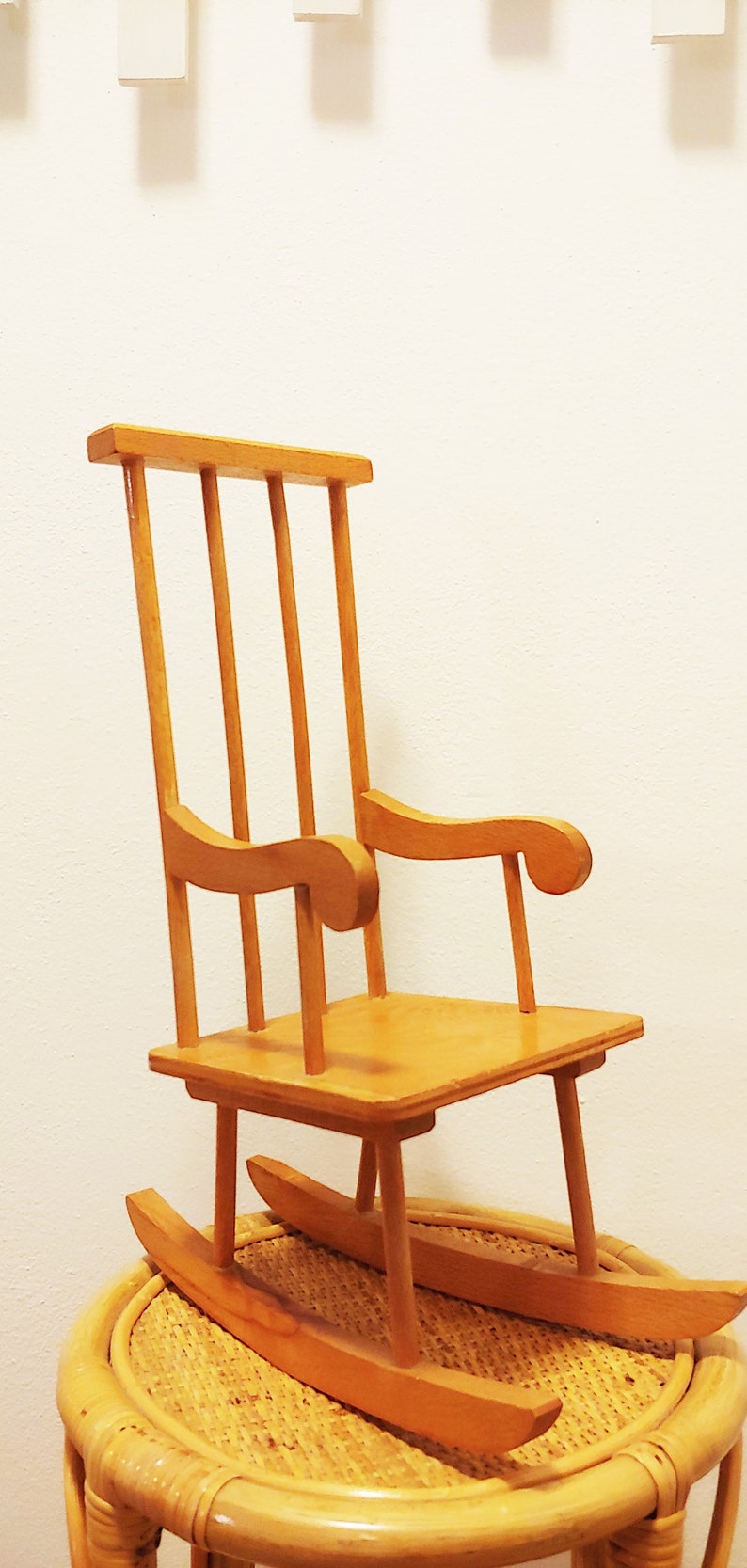 DECORATIVE ROCKING CHAIR Etsy