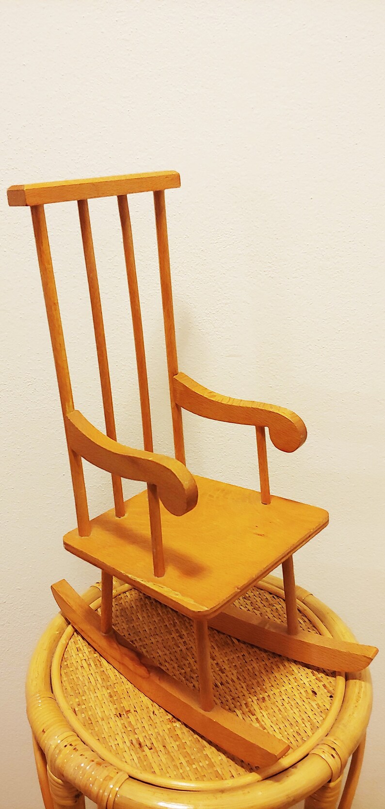 DECORATIVE ROCKING CHAIR Etsy