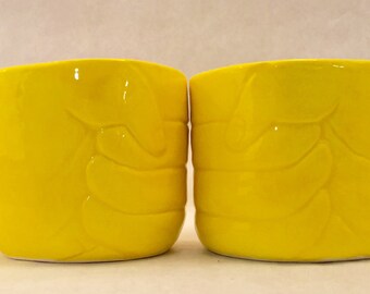 Handmade "Fist Bump" punch or coffee or tea mugs