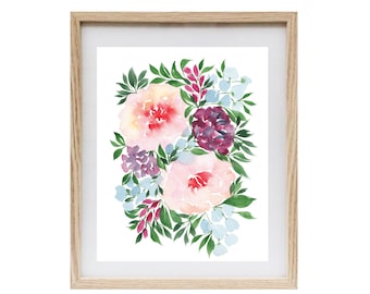 Winter Blooms 8x10 Art Print