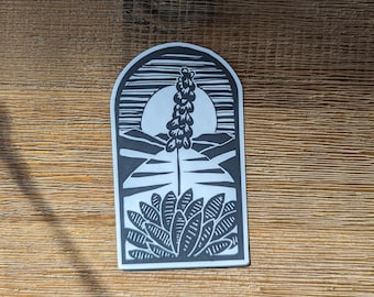 Yucca Desert Arch Vinyl Sticker