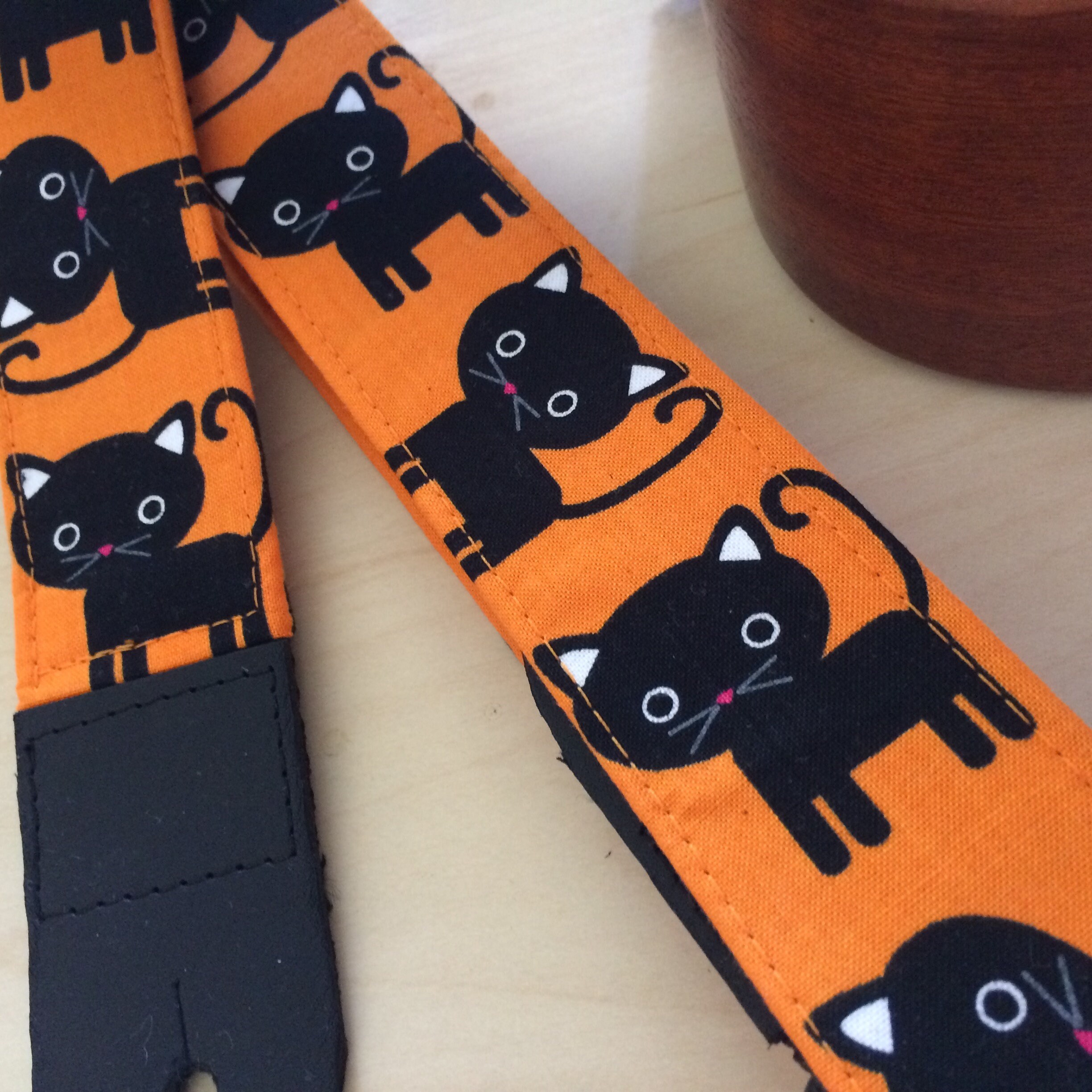 Cat Ukulele Strap Mandolin Strap or Child Guitar Strap // Etsy