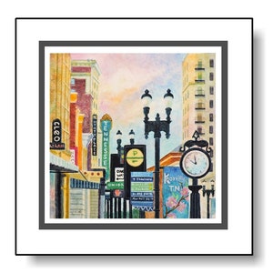 Knoxville, Tennessee 2024 Art Print