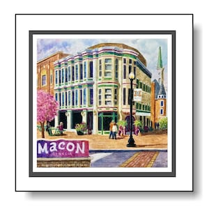 Macon, Georgia Art Print