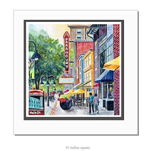 Charlottesville, Virginia  Art Print