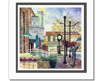 Cary, North Carolina  Art Print