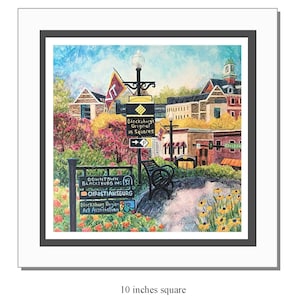 Blacksburg, Virginia  Art Print