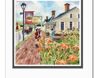 Williamsburg, Virginia Art Print