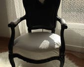 Revamped Louis XV armchair