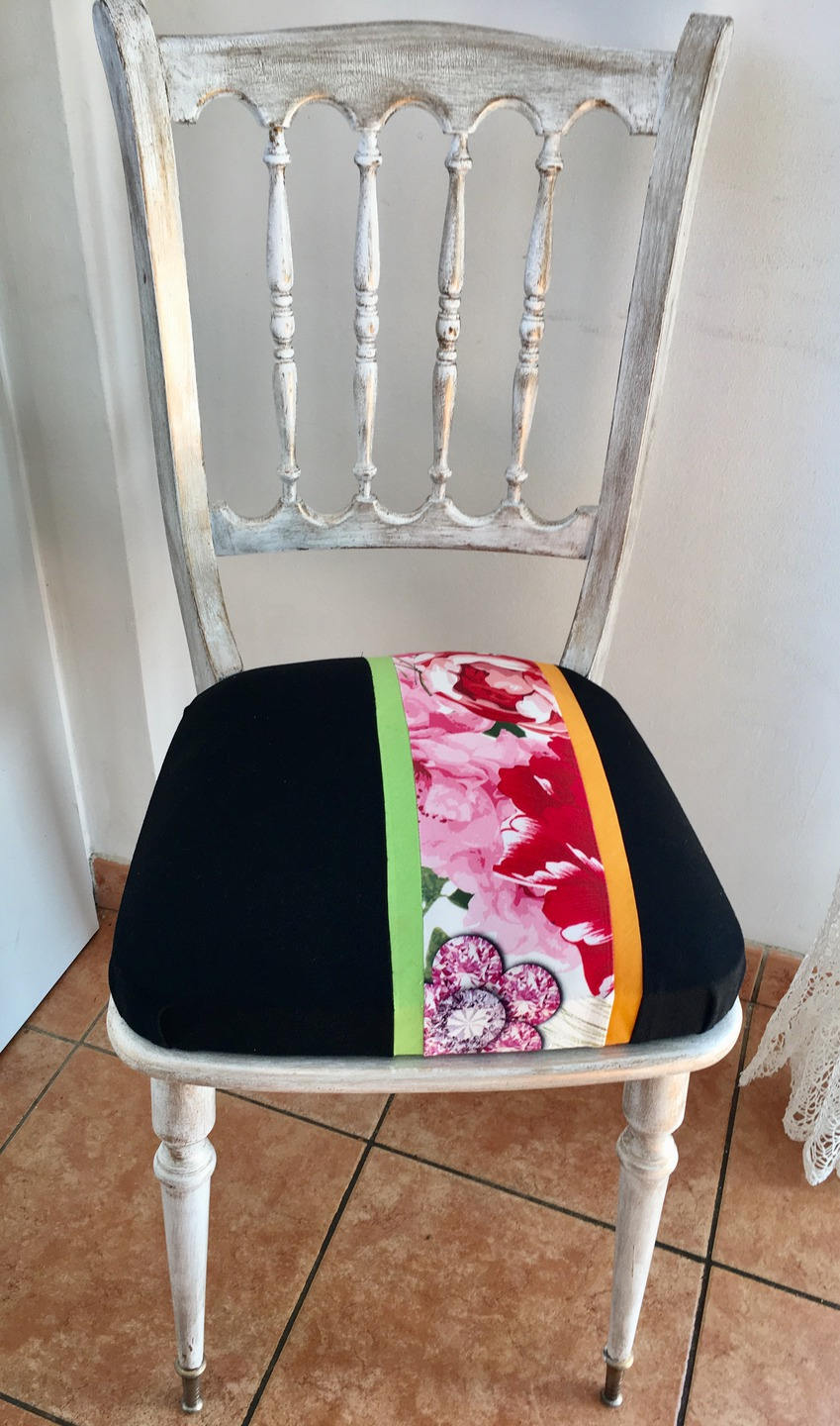 Chaise Style Napolèon 3 Vintage