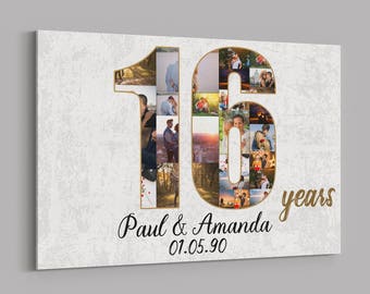 16 year anniversary gift for husband