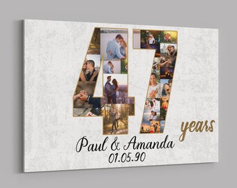 47th wedding anniversary gifts for parents