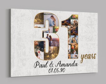 31st anniversary gift for husband