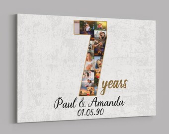 7 year anniversary etsy