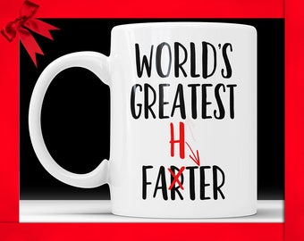 Taza del mejor pedorro del mundo: regalo divertido para el Día del Padre