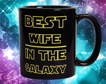 Wife In Galaxy Ceramic Mug - Funny Gift