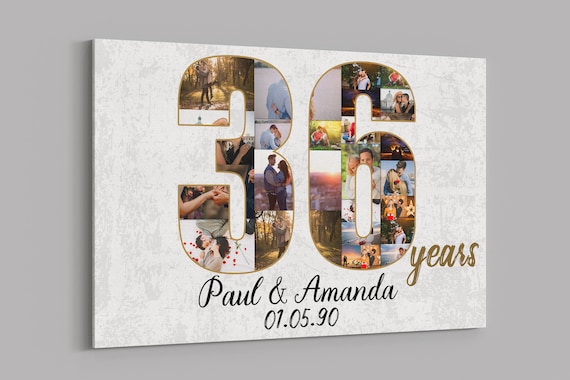 36th wedding anniversary gift for husband