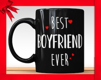 Boyfriend Ever Kaffeebecher - Geschenk zum Valentinstag