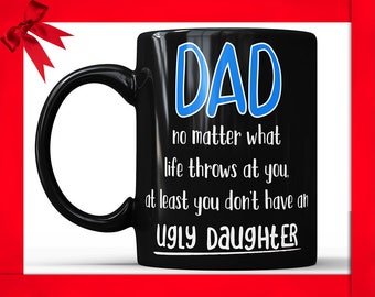 Taza divertida para papá de parte de su hija, regalo para el Día del Padre