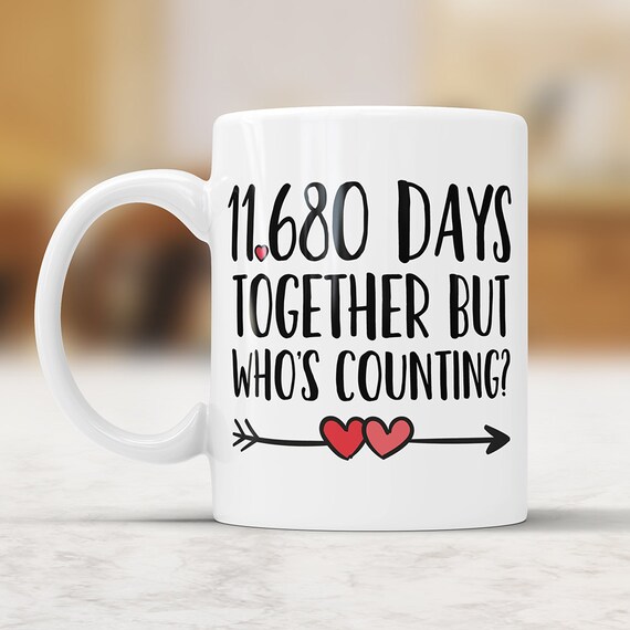 32nd Anniversary Coffee Mug - Funny Wedding Gift - Etsy