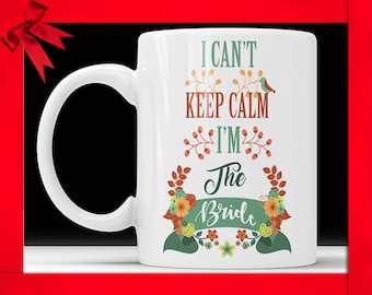 Taza "Soy la novia" - Regalo divertido para bodas
