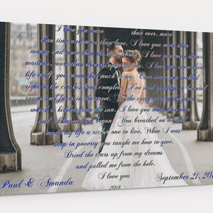 First Dance Lyrics Wedding Song Art Wedding Song Lyrics On Canvas First Dance Art Anniversary Gift Canvas Wedding Present For Couple Love