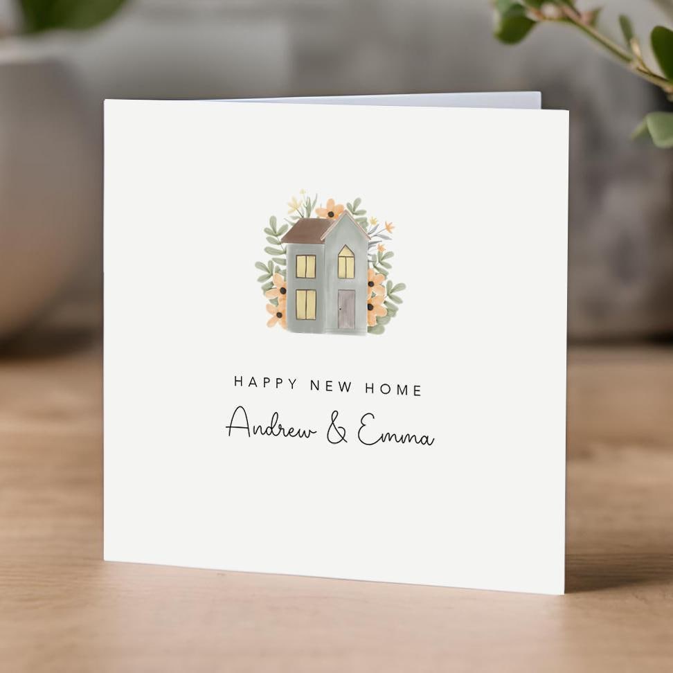 Personalised New Home Card - Housewarming - Moving House Card -new ...