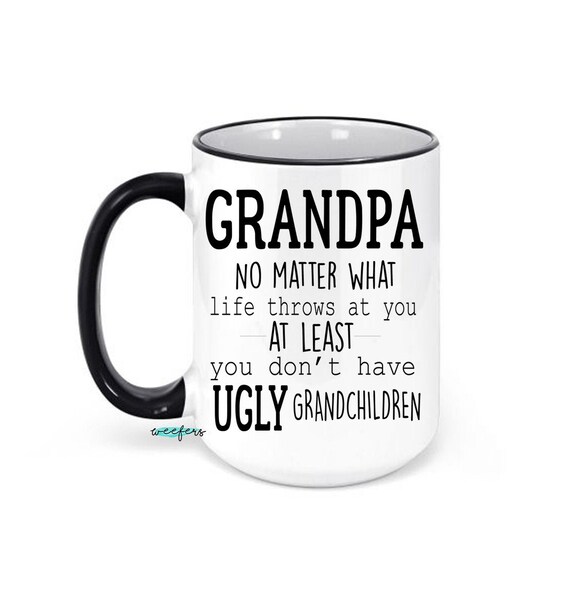 Funny Grandpa Fathers Day Gift Grandpa Coffee Mug Etsy